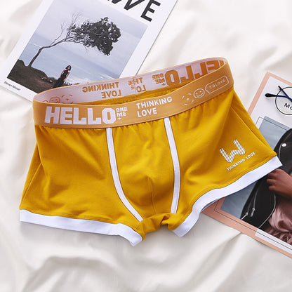 Levoire | Short De Boxeur Satz 6-Pack Jaune + 2 Gratuit