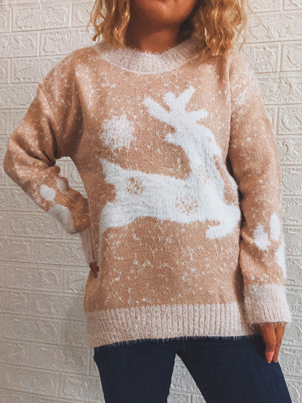 Levoire | Pull Confort Décontracté Hiver Kaki