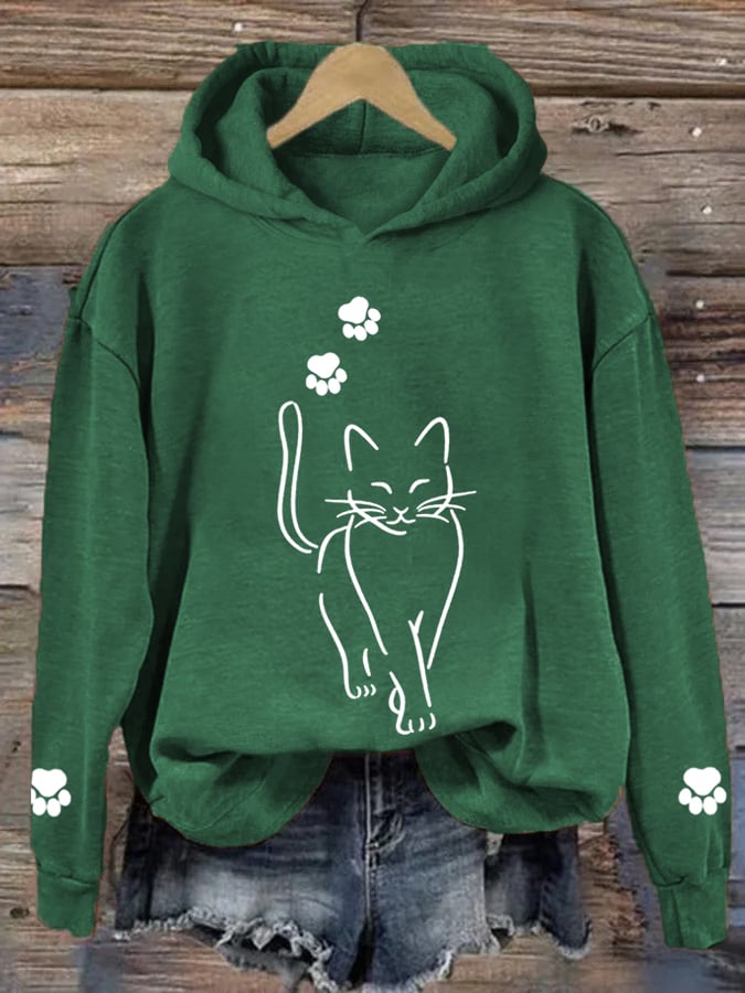 Levoire | Joli Sweat À Capuche Pour Femmes Kitti Vert