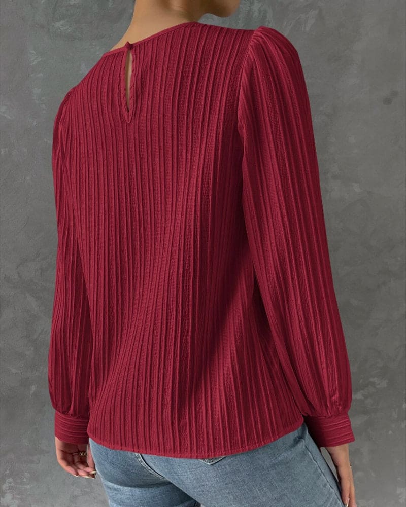 Levoire | Élégante Chemise Pour Femmes Avec Des Manches Ballon