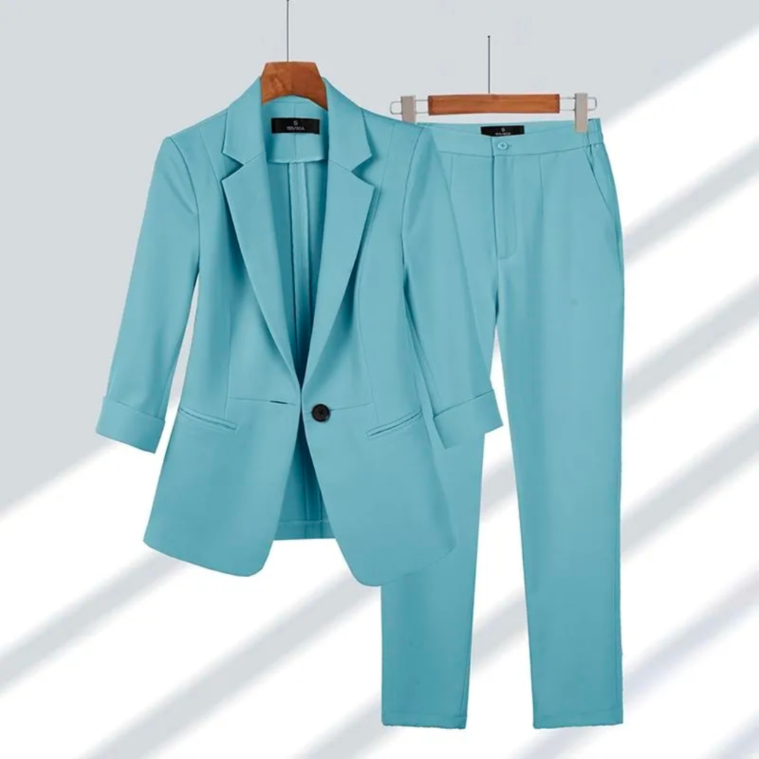 Levoire | Costume Femme Luxueux Bleu