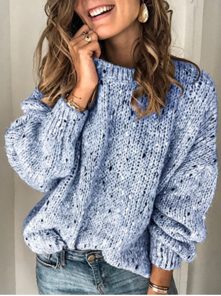 Levoire | Pull Femmes Chaud Bleu