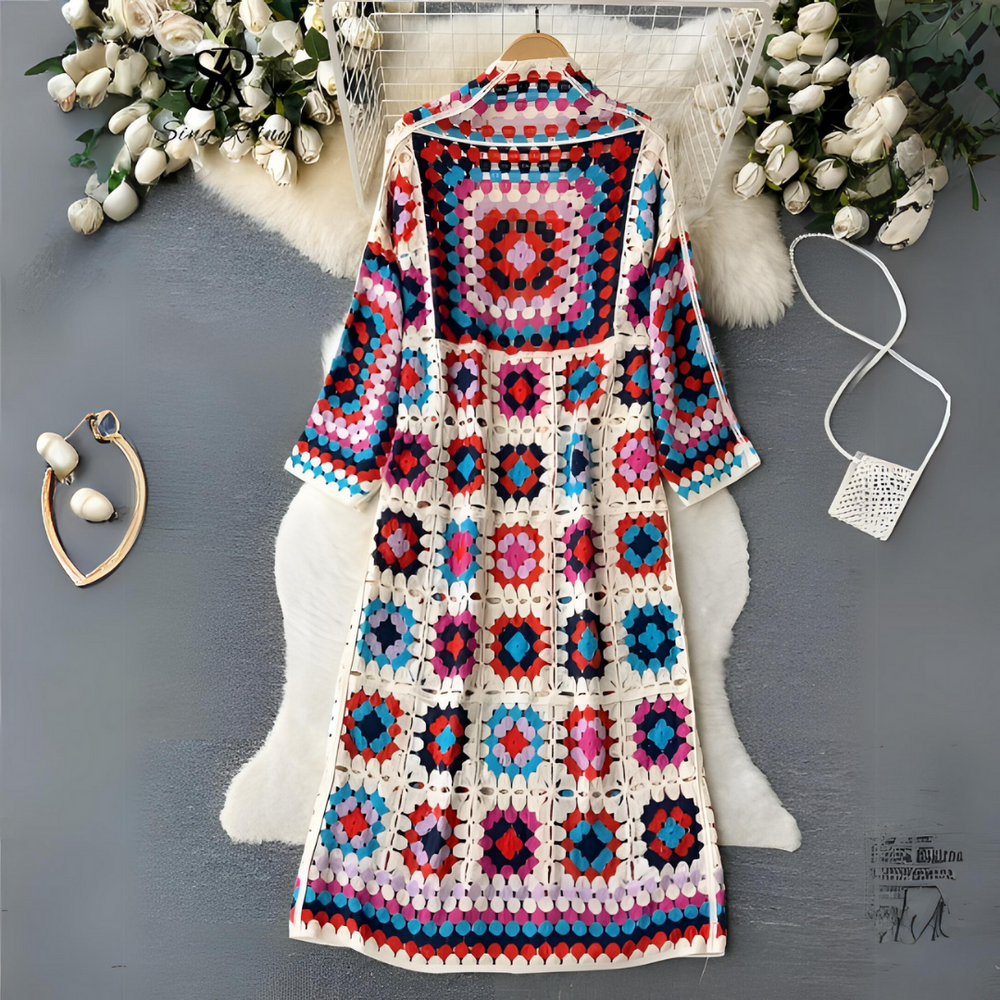 Levoire | Cardigan Long Coloré