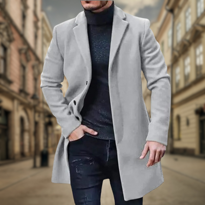 Levoire | Manteau classique d'automne Gris