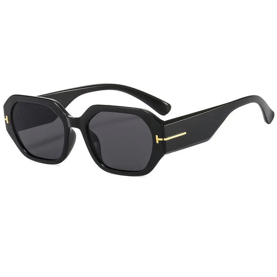 Levoire | Lunettes De Soleil Rétro Luxueuses Protégées Contre Les Uv Noir