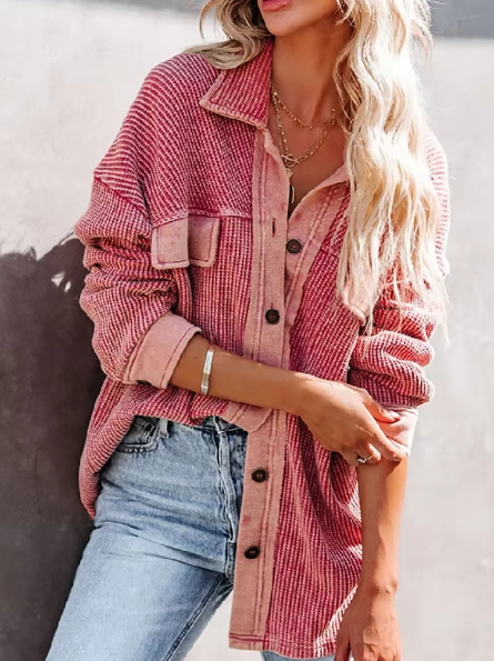 Levoire | Col Reversible Femmes À Manches Longues 02 Rosa