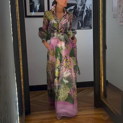 Levoire | Robe Décontractée À Imprimé Léger