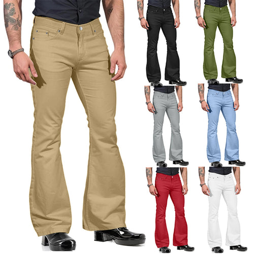 Levoire | Pantalons Évasés Rétro pour Hommes