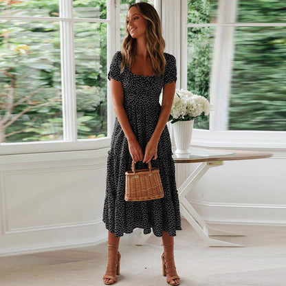 Levoire | Robe Bohème Confortable Noir