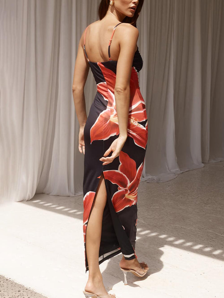 Levoire | Robe Maxi Imprimée Pour Femmes Légère & Élégante