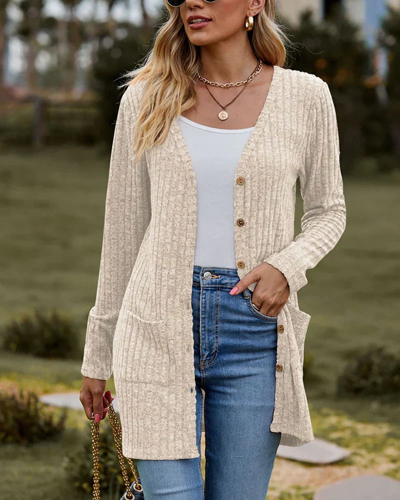 Levoire | Pull Unicolore À Manches Longues
