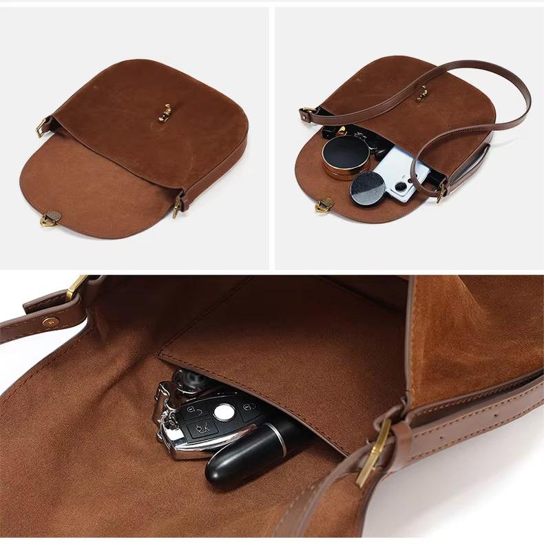 Levoire | Sac À Bandoulière Petit En Cuir Véritable Élégant