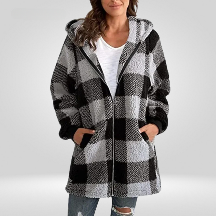 Levoire | Veste À Carreaux Mukava Harmaa