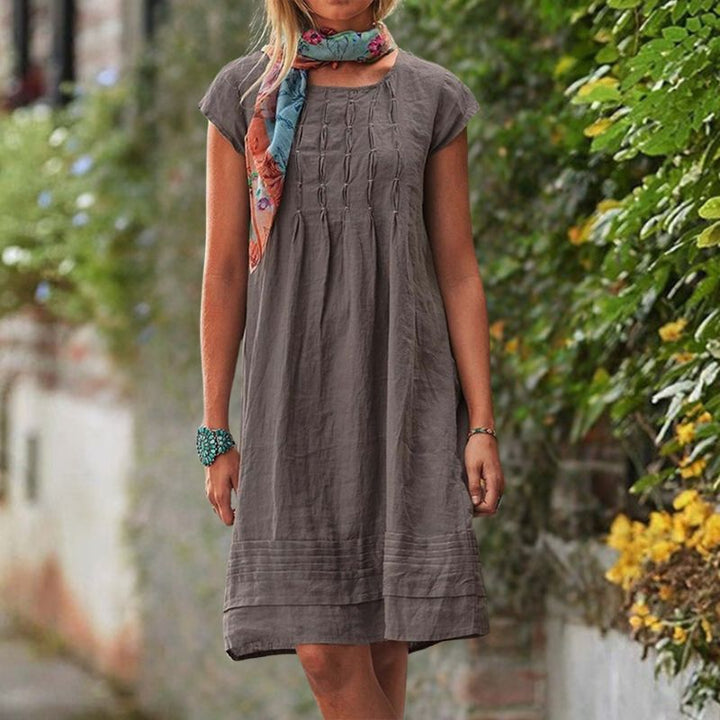 Levoire | Robe d'été manches légères Braun