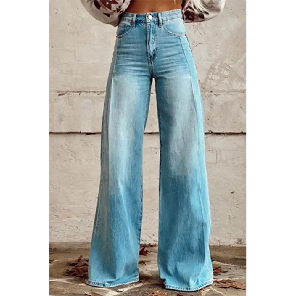 Levoire | Jean taille haute pour femmes grandes Bleu