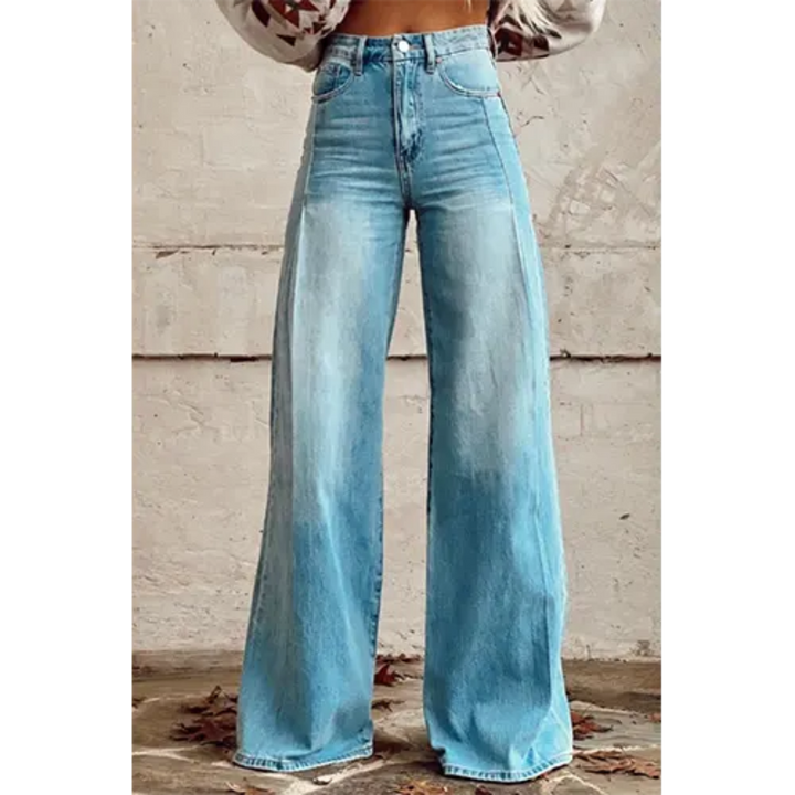 Levoire | Jean taille haute pour femmes grandes Bleu