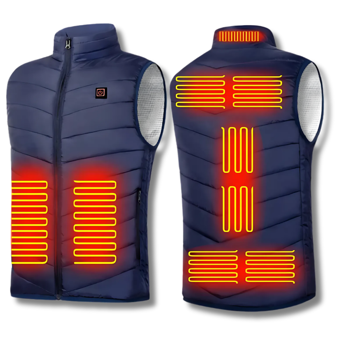 Levoire | Gilet Chaud Bleu