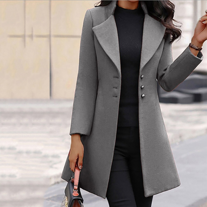 Levoire | Gilet Femme Élégant Gris