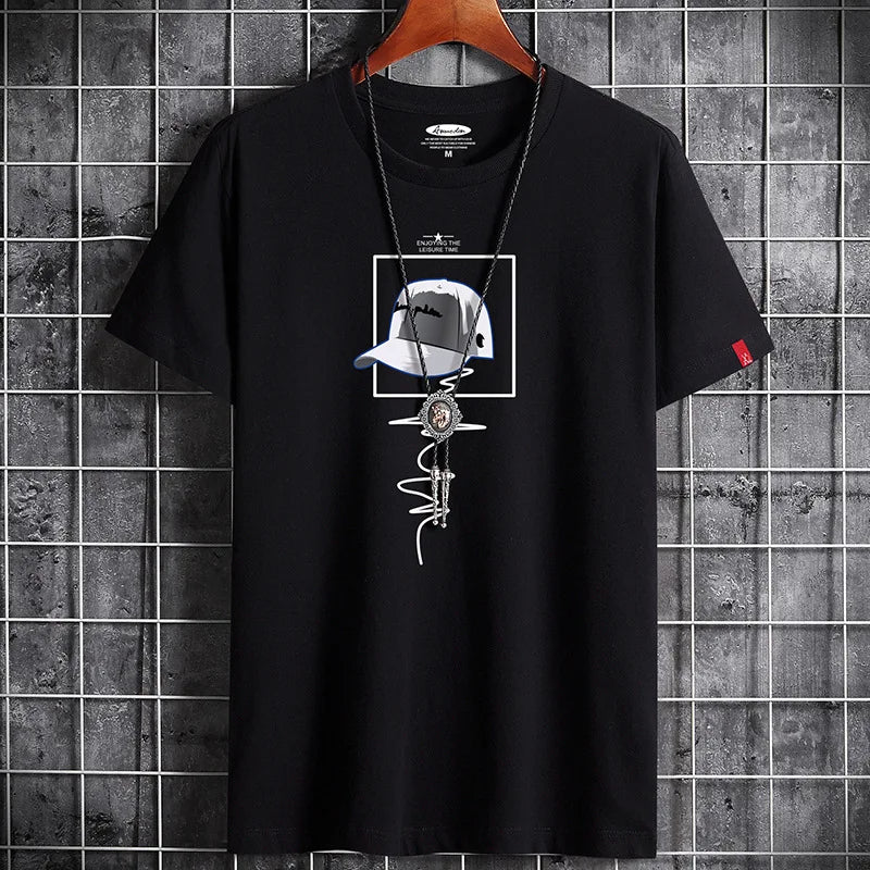 Levoire | Décontracté & T-Shirt Élégant Noir