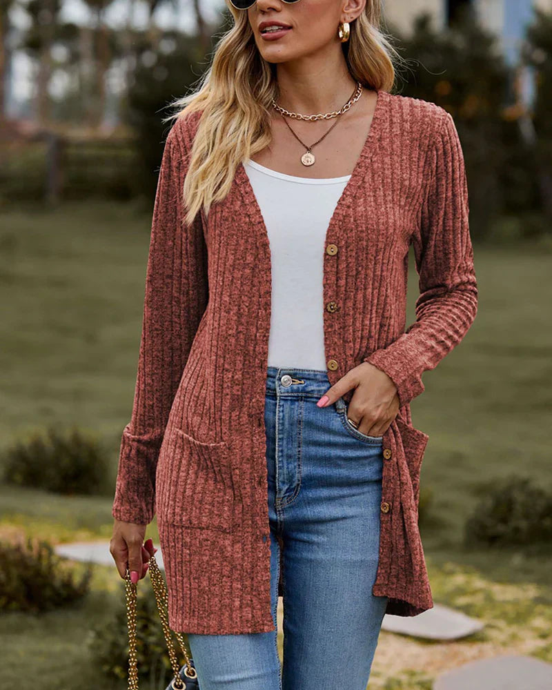 Levoire | Pull Unicolore À Manches Longues