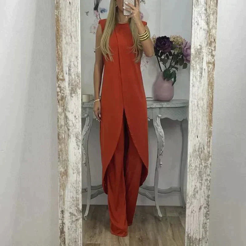 Levoire | Ensemble Deux Pièces Pour Femmes Design Rot