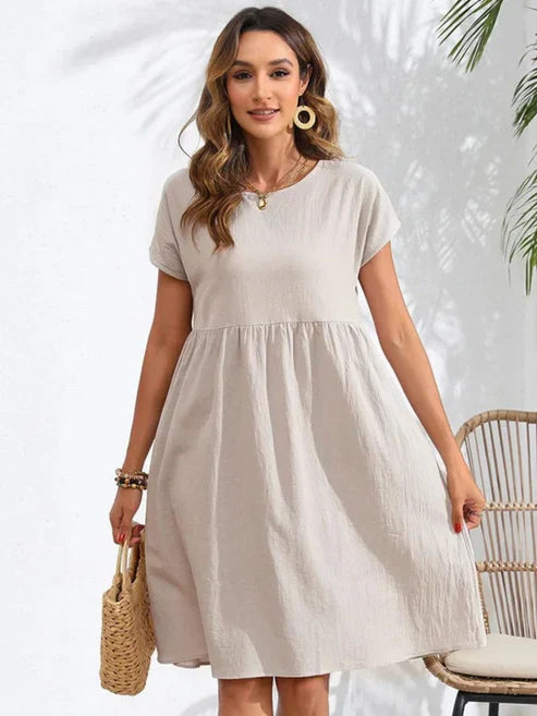 Levoire | Robe D'Été Élégante En A Gris