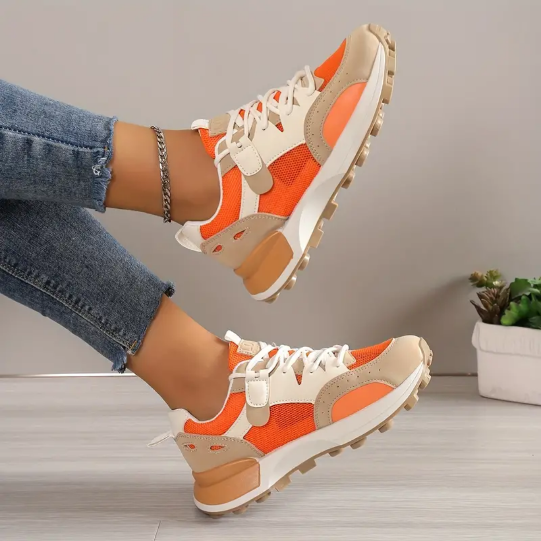 Levoire | Chaussures de loisirs pour femmes avec des blocs colorés