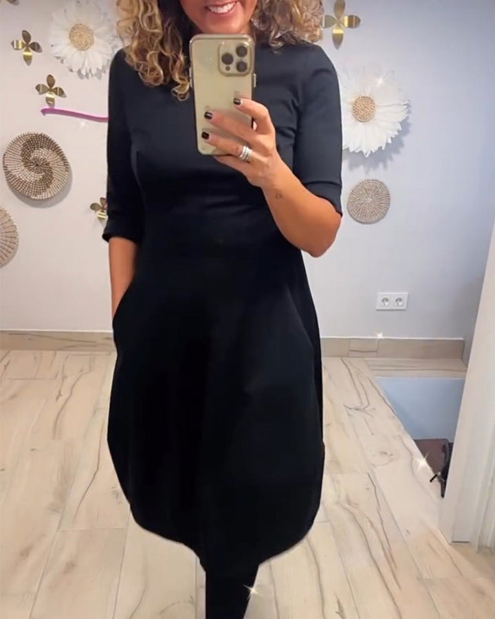 Levoire | Robe Unie Avec Poche