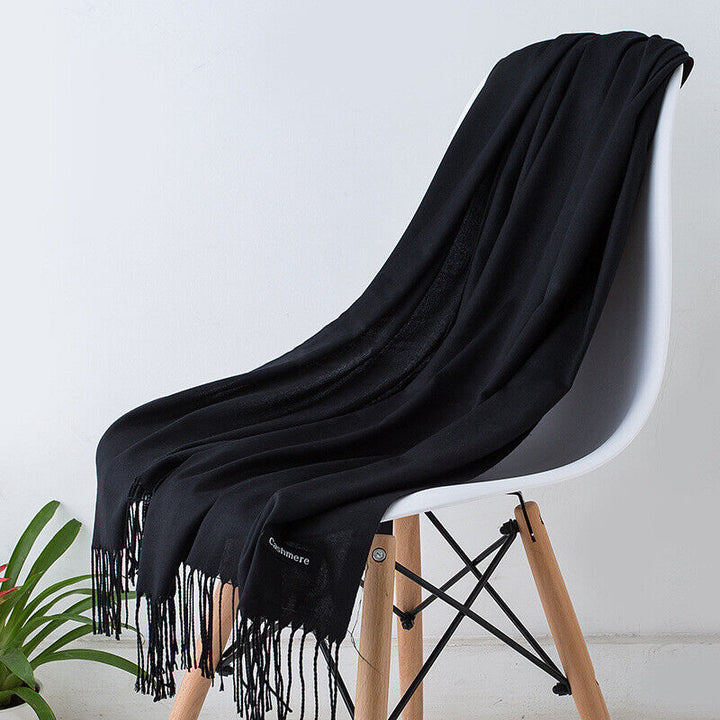 Levoire | Écharpe Cachemire Confortable Noir