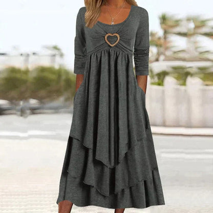 Levoire | Robe longue pour femmes Gris foncé