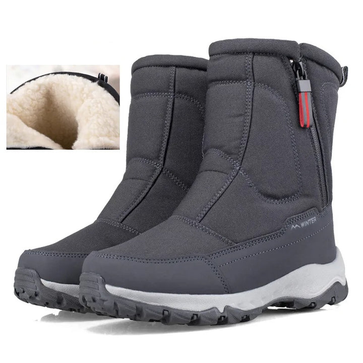 Levoire | Bottes De Neige Doublées Sans Glissière Avec Zip