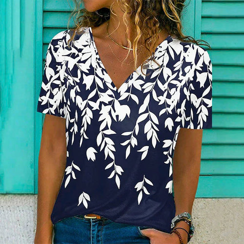 Levoire | Imprimé de feuilles T-shirts