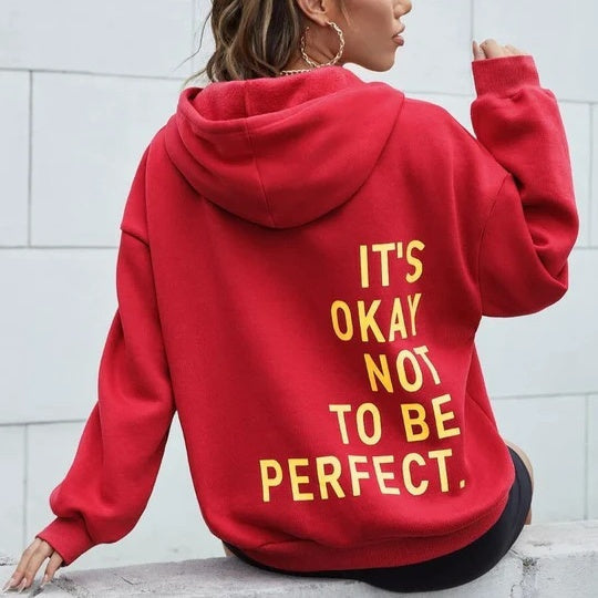 Levoire | Sweat Oversize Décontracté Femme Rot