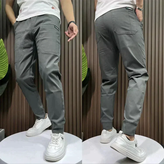 Levoire | Pantalon cargo confortable Gris