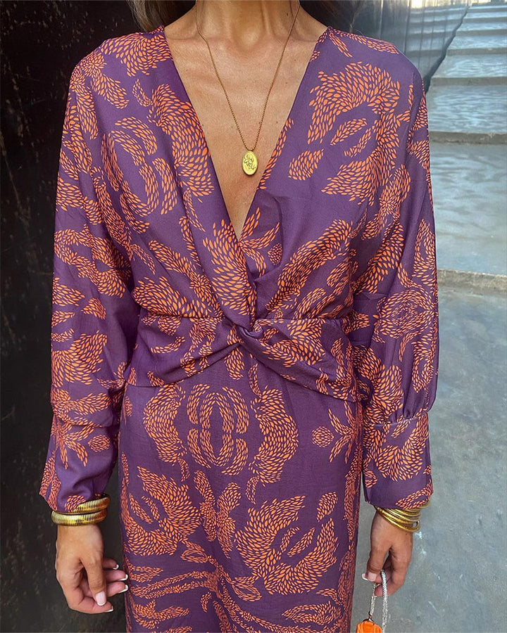 Levoire | Robe En Soie Fluide Pour Femmes Lilas