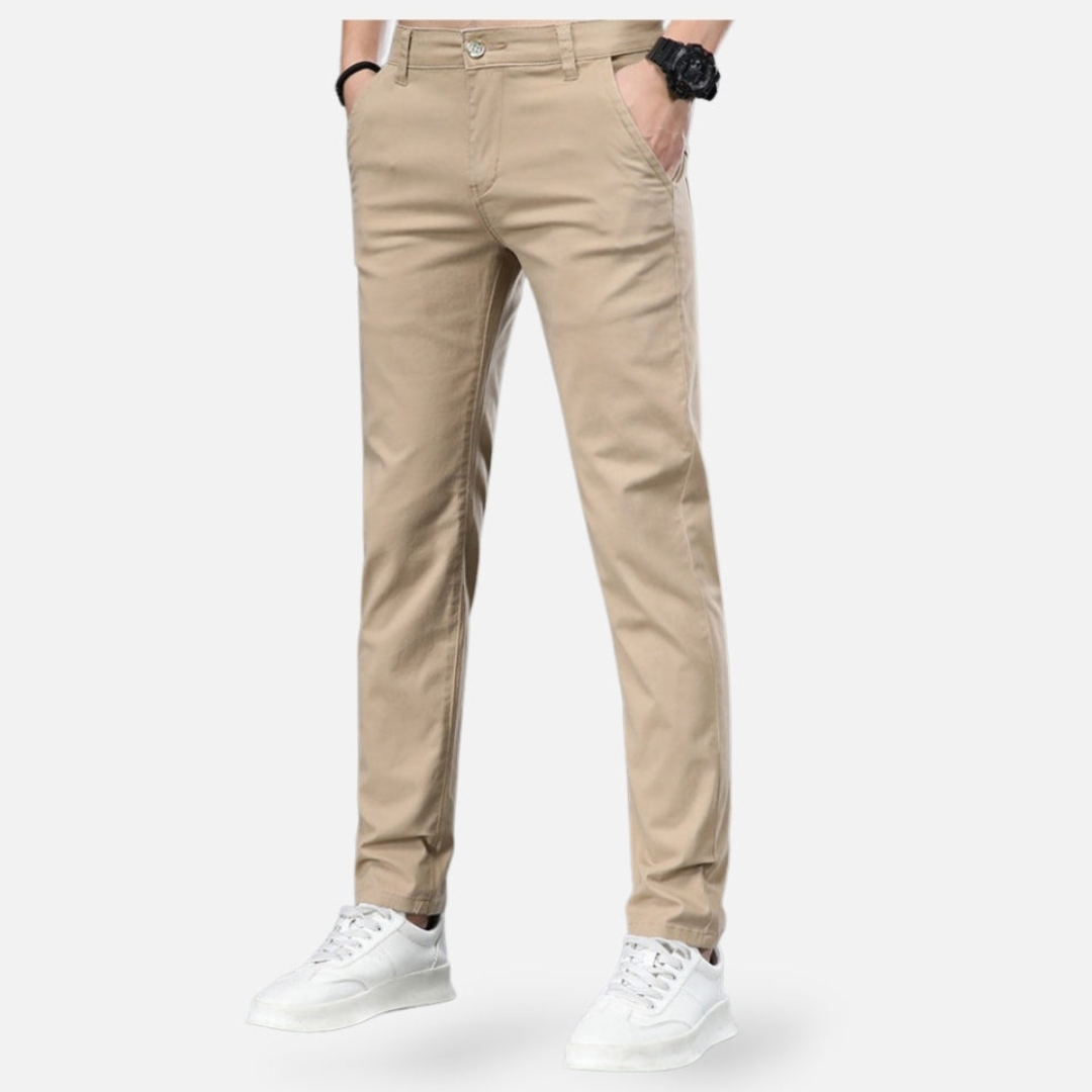 Levoire | Pantalon Baggy Pour Hommes Khaki