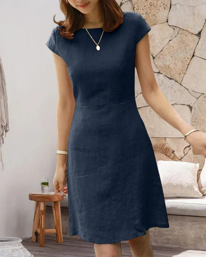 Levoire | Robe D'Été Avec Des Manches Délicates