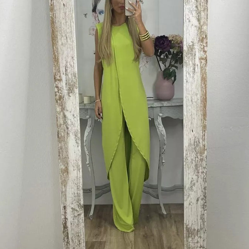 Levoire | Ensemble Élégant En Deux Pièces Avec Un Design Sophistiqué Vert