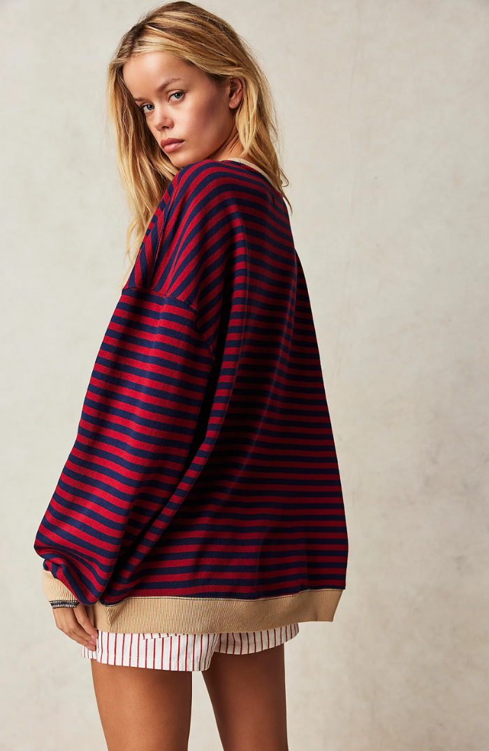Levoire | Pull Oversize À Rayures