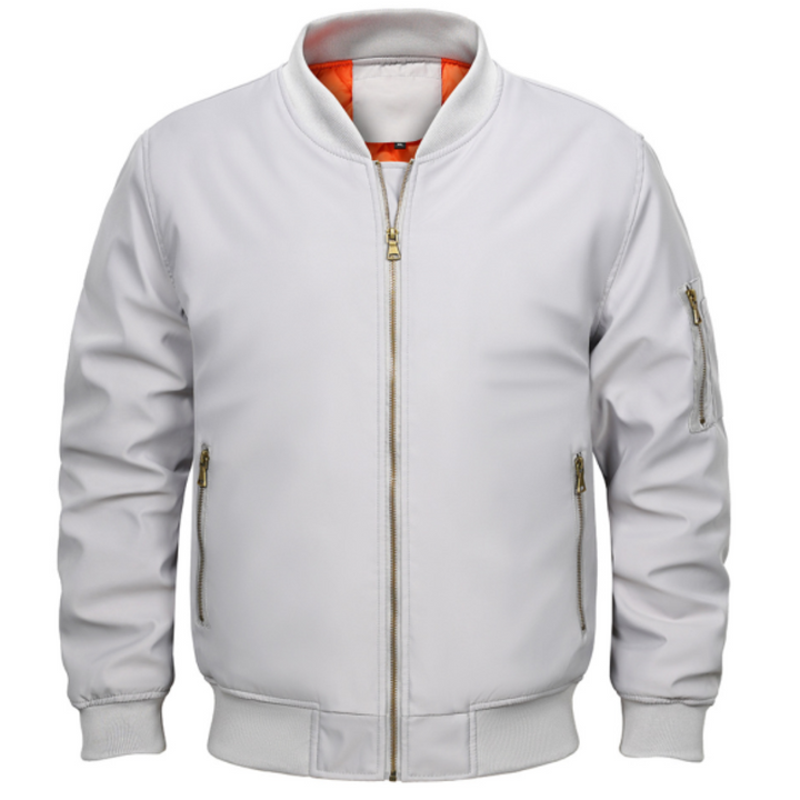 Levoire | Veste bomber pour hommes Blanc