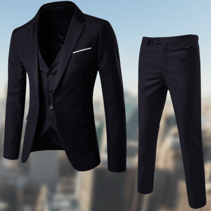 Levoire | Costume Élégant Pour Occasions Spéciales Noir