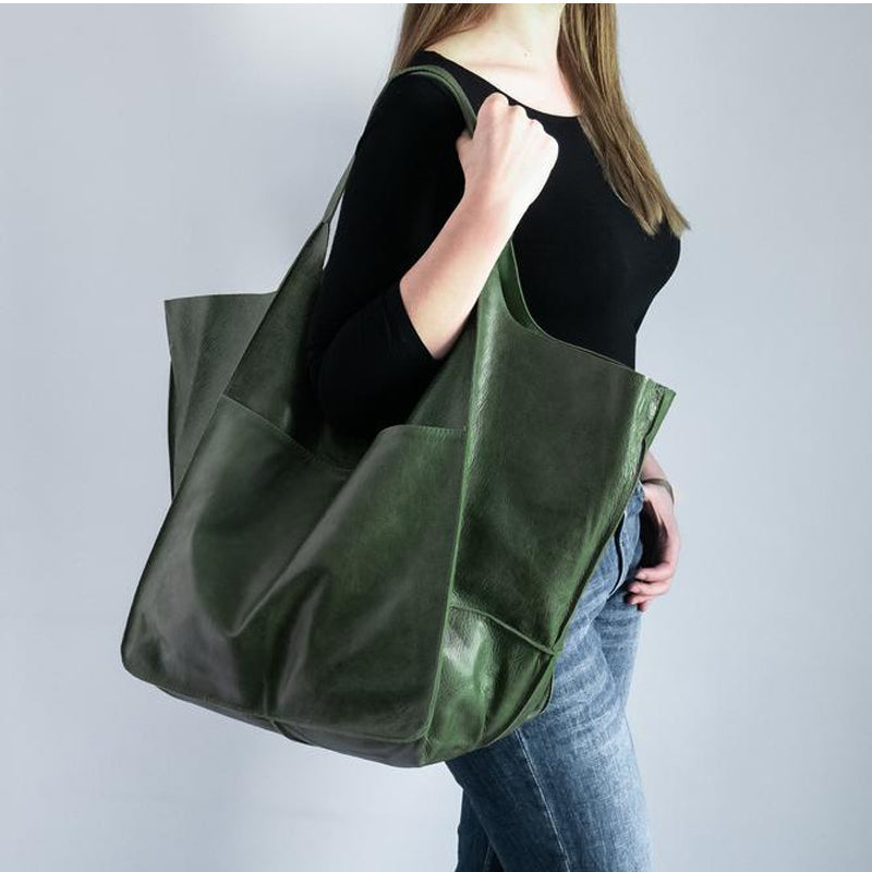 Levoire | Grande Taille Sac À Bandoulière En Cuir Pour Femmes