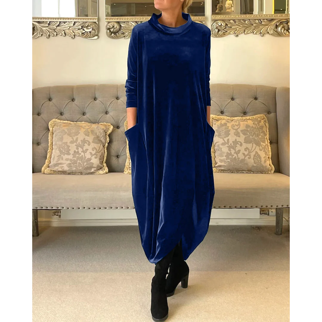 Levoire | Robe avec poches Bleu
