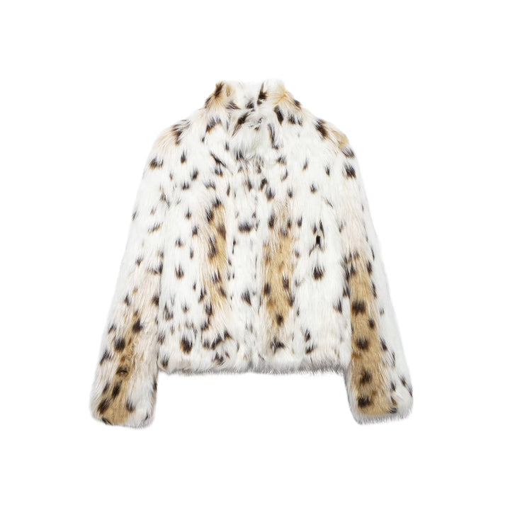 Levoire | Pelisse Douillette Fr Hiver Blanc Panthère