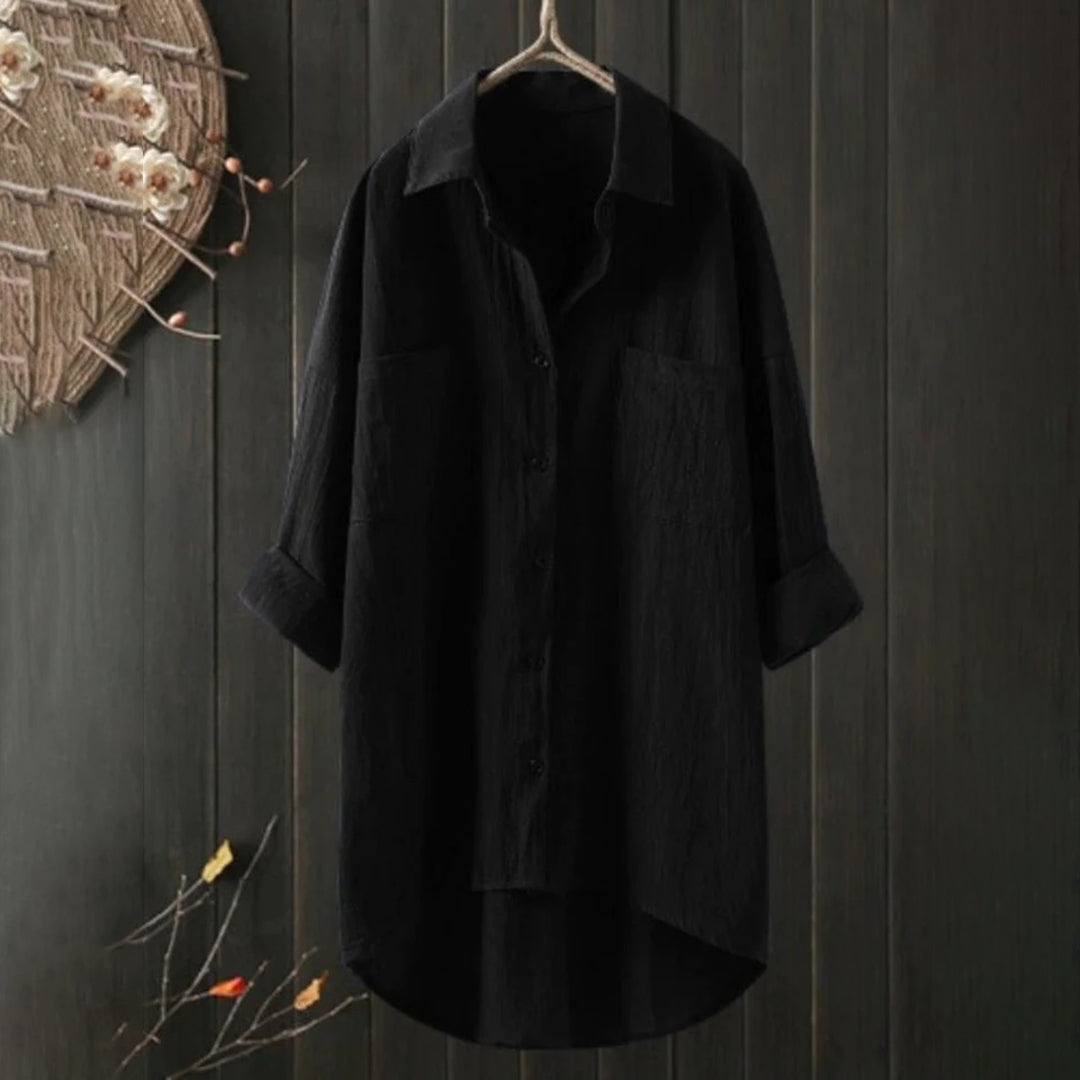 Levoire | Chemise Longue Et Surdimensionnée À Boutons Pour - Femmes - Décontractée Blanc