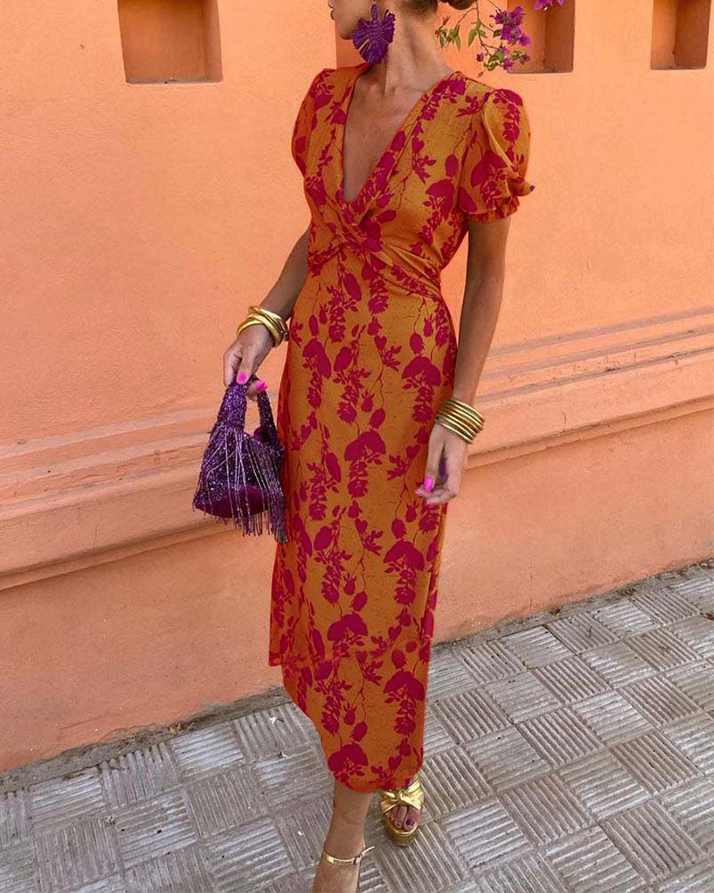 Levoire | Robe amusante et aérienne Orange