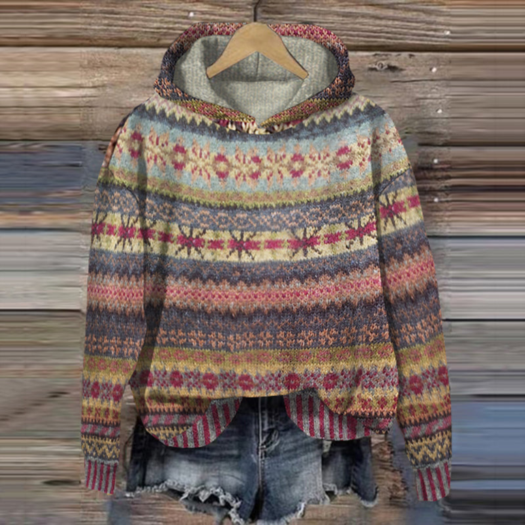 Levoire | Sweat à capuche pour femmes chaud Braun