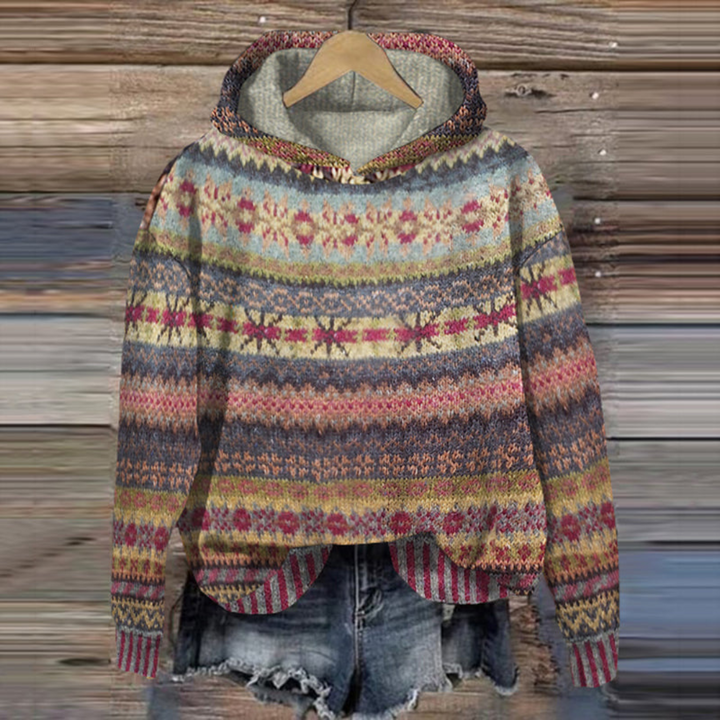 Levoire | Sweat à capuche pour femmes chaud Braun
