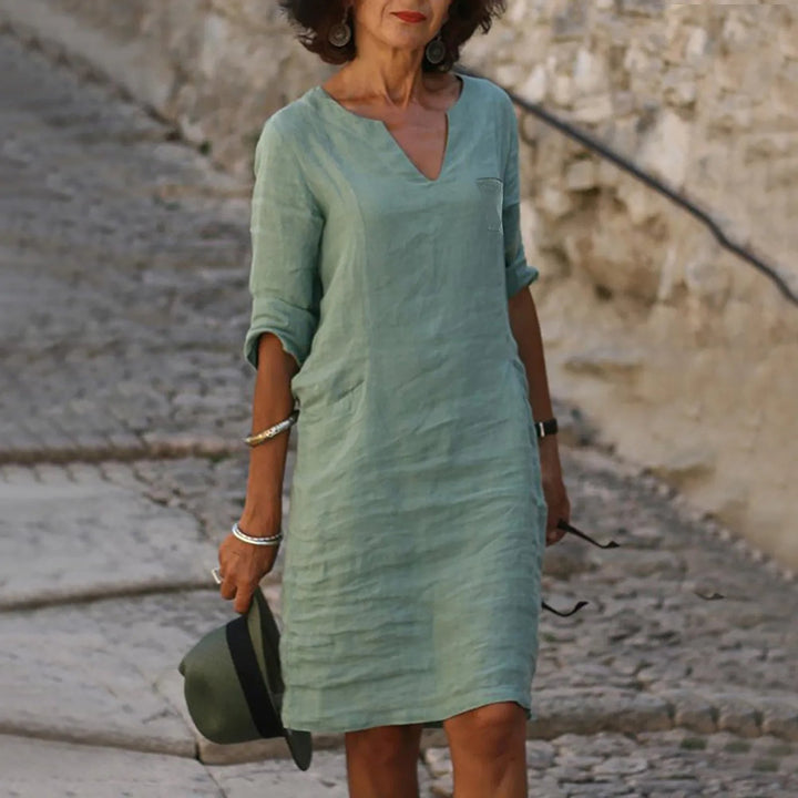 Levoire | Une Robe Gracieuse Vert
