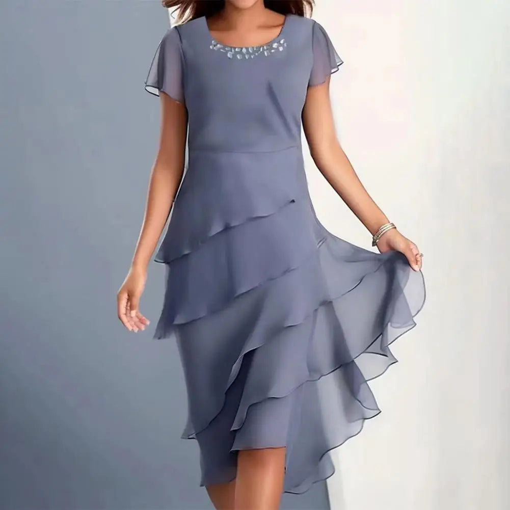 Levoire | Robe Élégante Pour La Femme Moderne Élégante Bleu